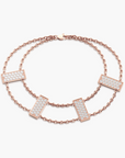 Diamond Stairway Bracelet