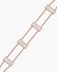 Diamond Stairway Bracelet