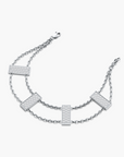 Diamond Stairway Bracelet