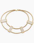 Diamond Stairway Bracelet