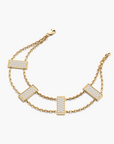 Diamond Stairway Bracelet