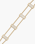 Diamond Stairway Bracelet