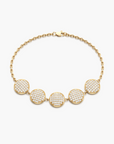 Lustrous Coin Bracelet