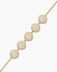 Lustrous Coin Bracelet