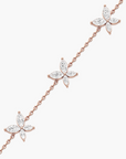 Blooming Butterfly Diamond Bracelet
