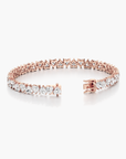 Topsy-Turvy Hearts Bracelet