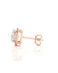 Elegant Escapades Halo Diamond Stud Earrings