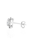 Elegant Escapades Halo Diamond Stud Earrings