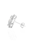 Elegant Escapades Halo Diamond Stud Earrings