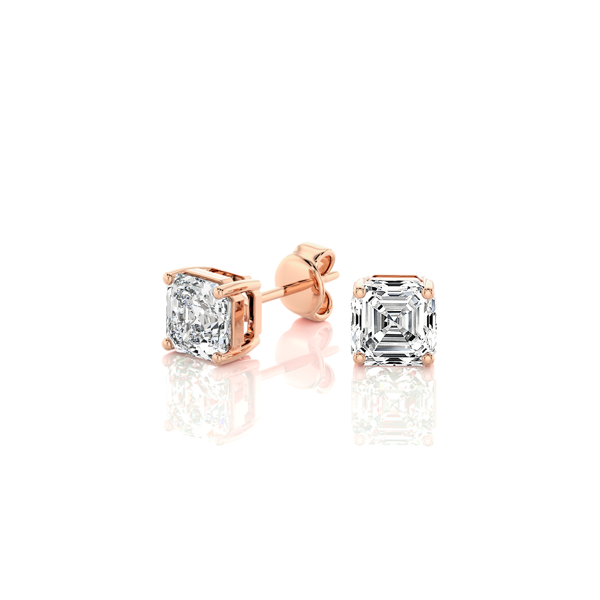 Mesmerising Magic Diamond Stud Earrings