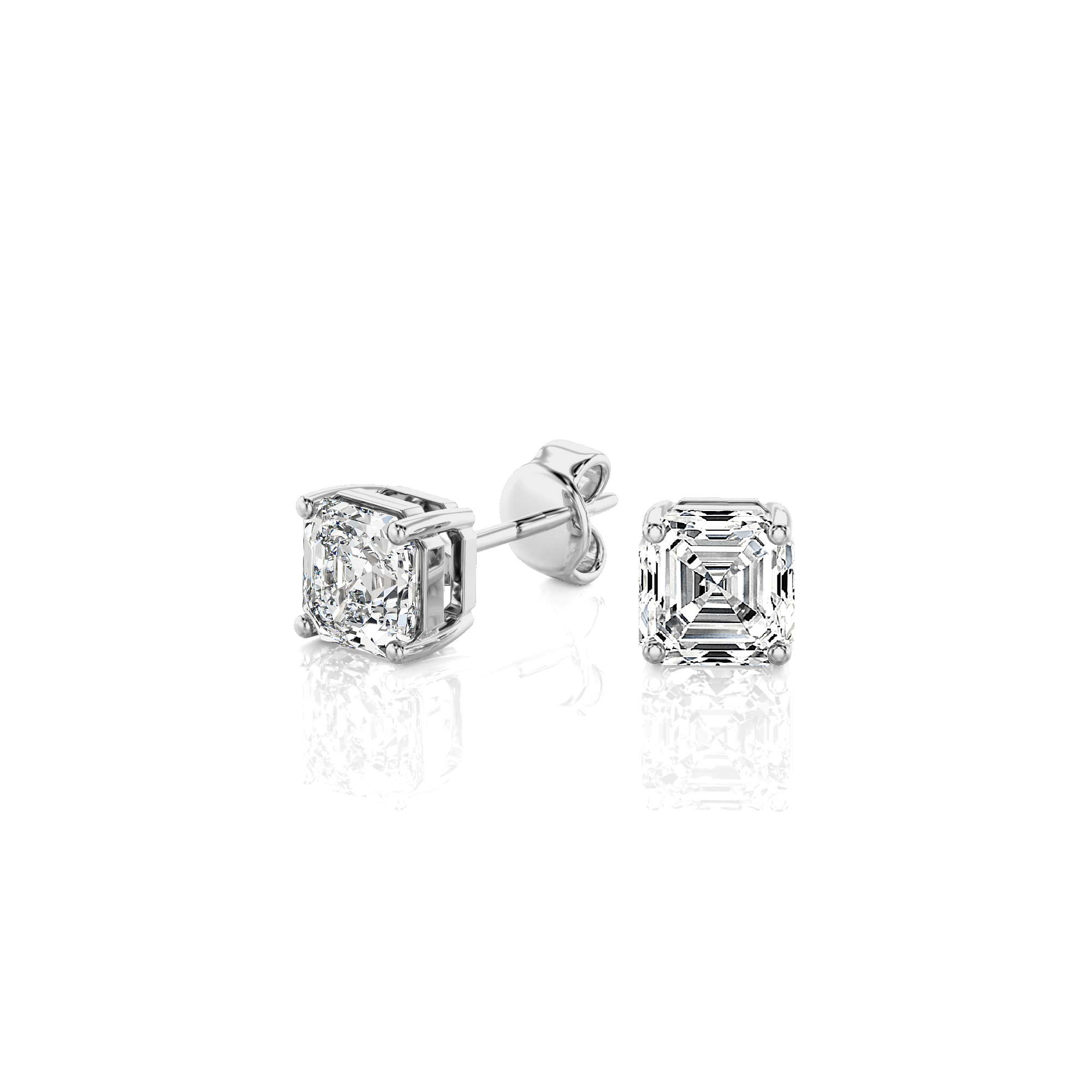 Mesmerising Magic Diamond Stud Earrings