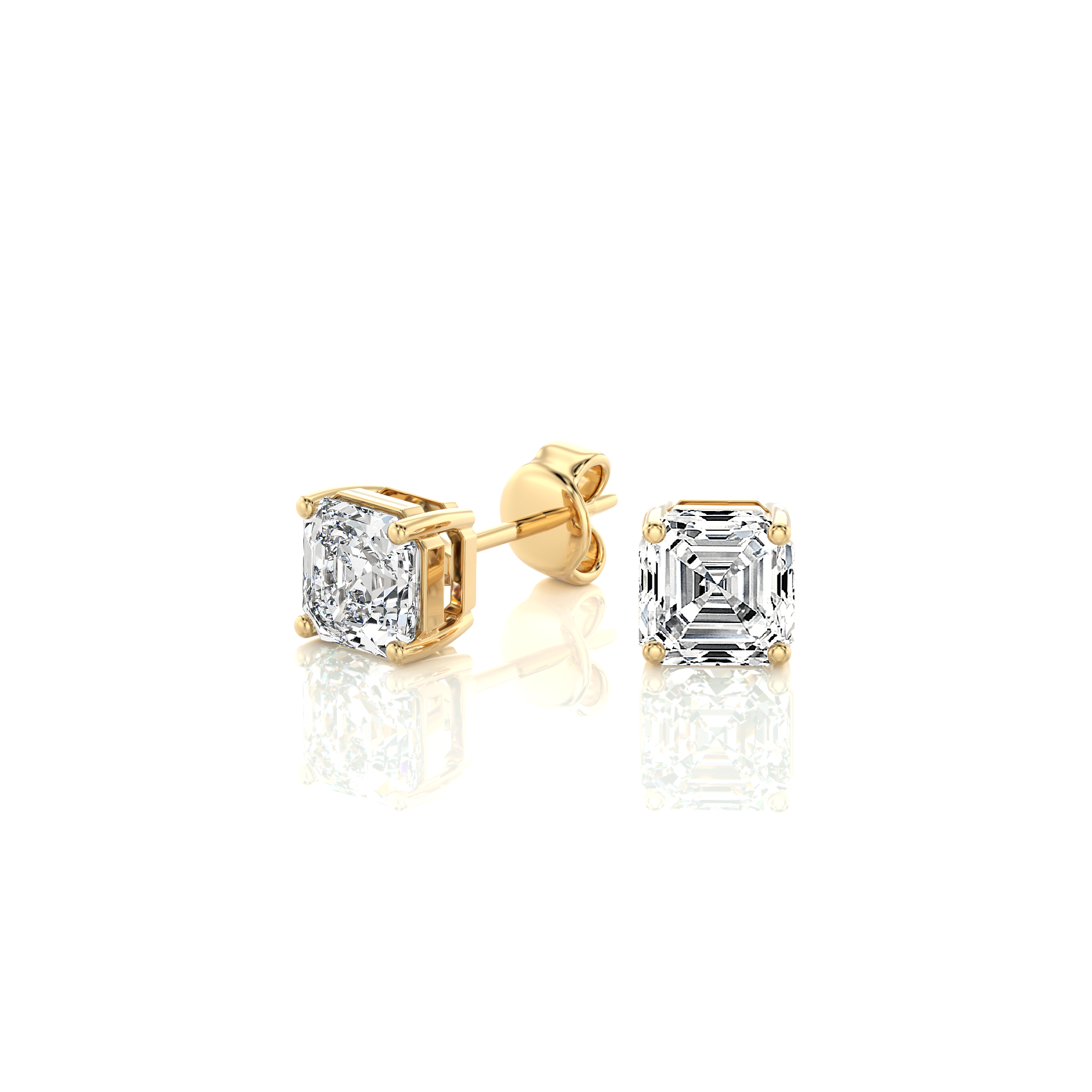 Mesmerising Magic Diamond Stud Earrings