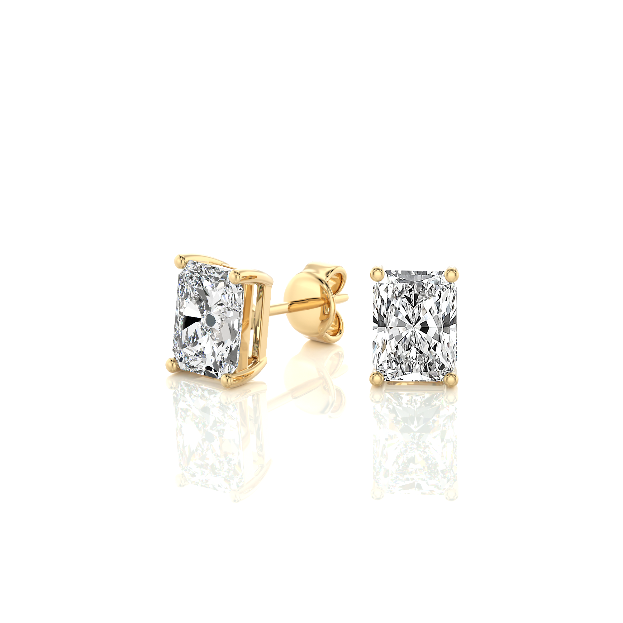 Mesmerising Magic Diamond Stud Earrings
