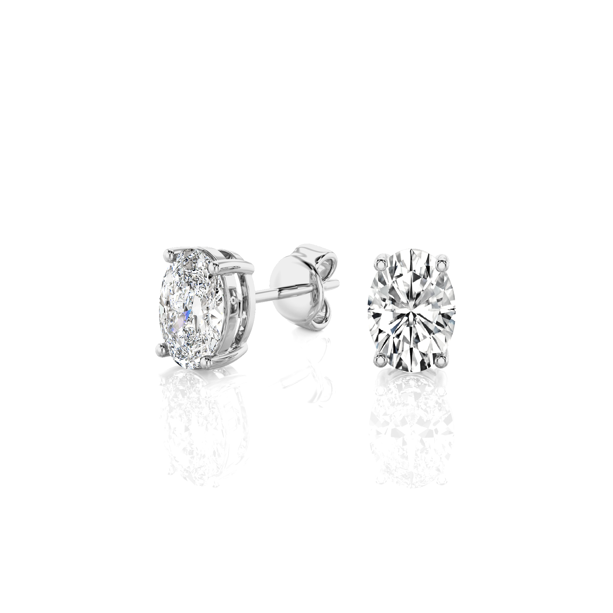 Mesmerising Magic Diamond Stud Earrings
