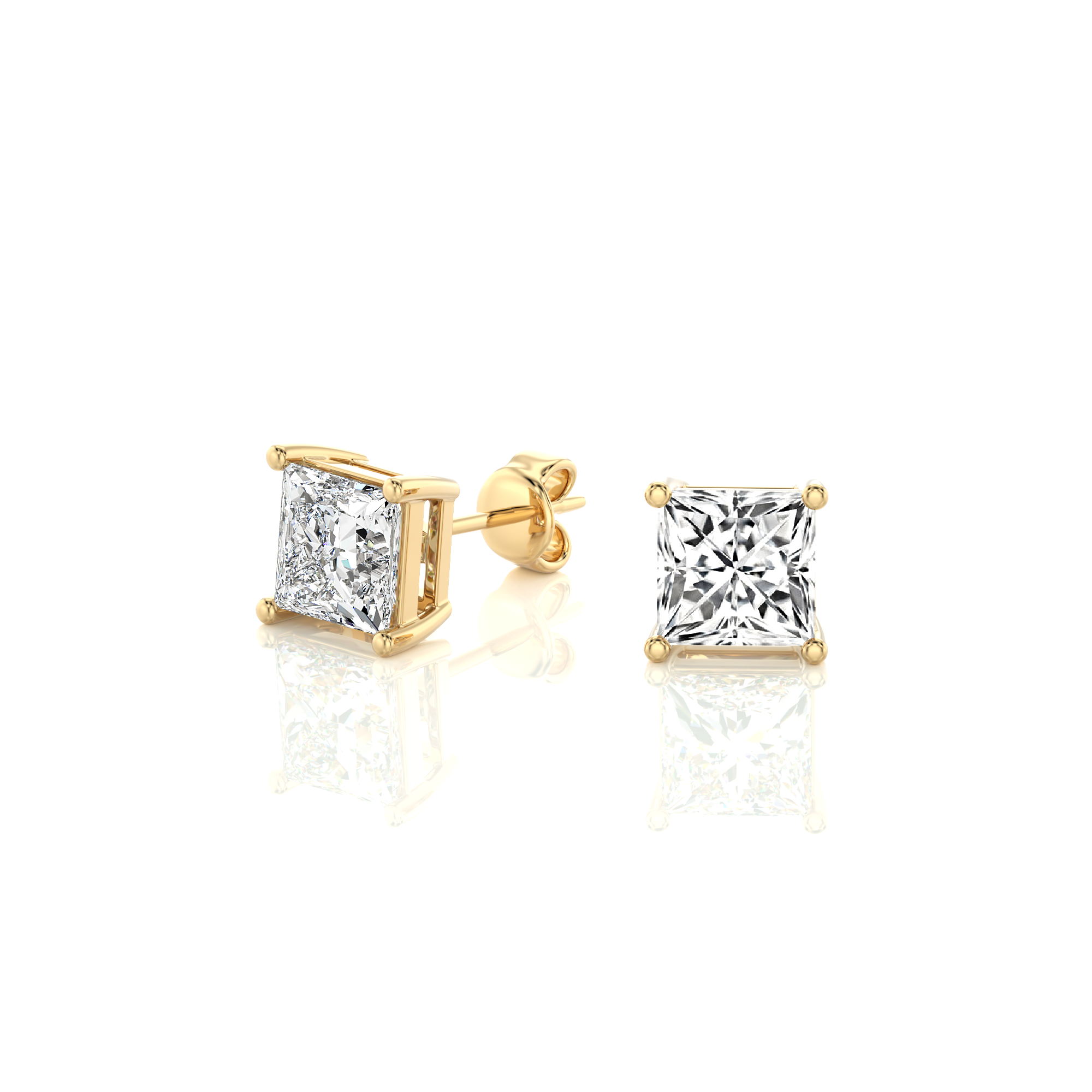 Mesmerising Magic Diamond Stud Earrings