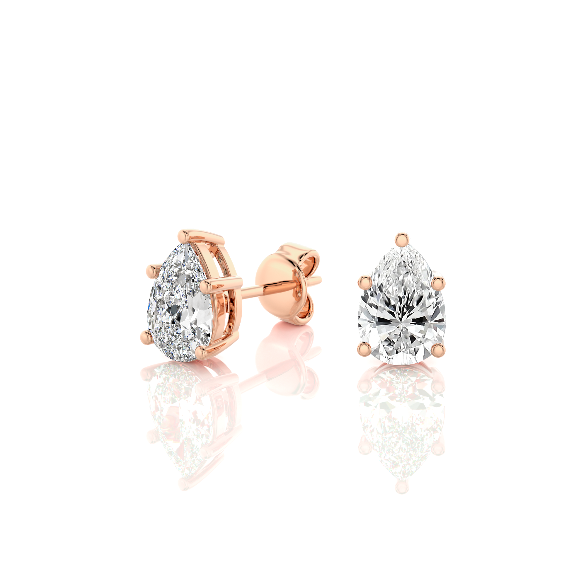 Mesmerising Magic Diamond Stud Earrings