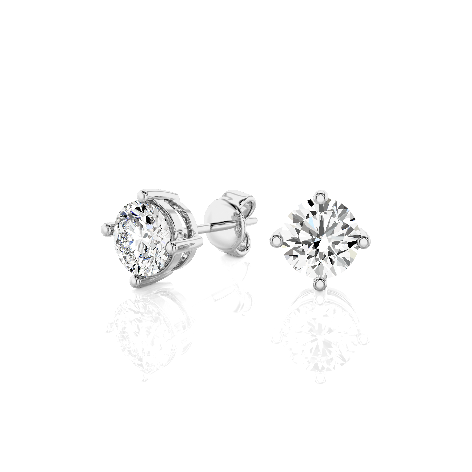 Mesmerising Magic Diamond Stud Earrings