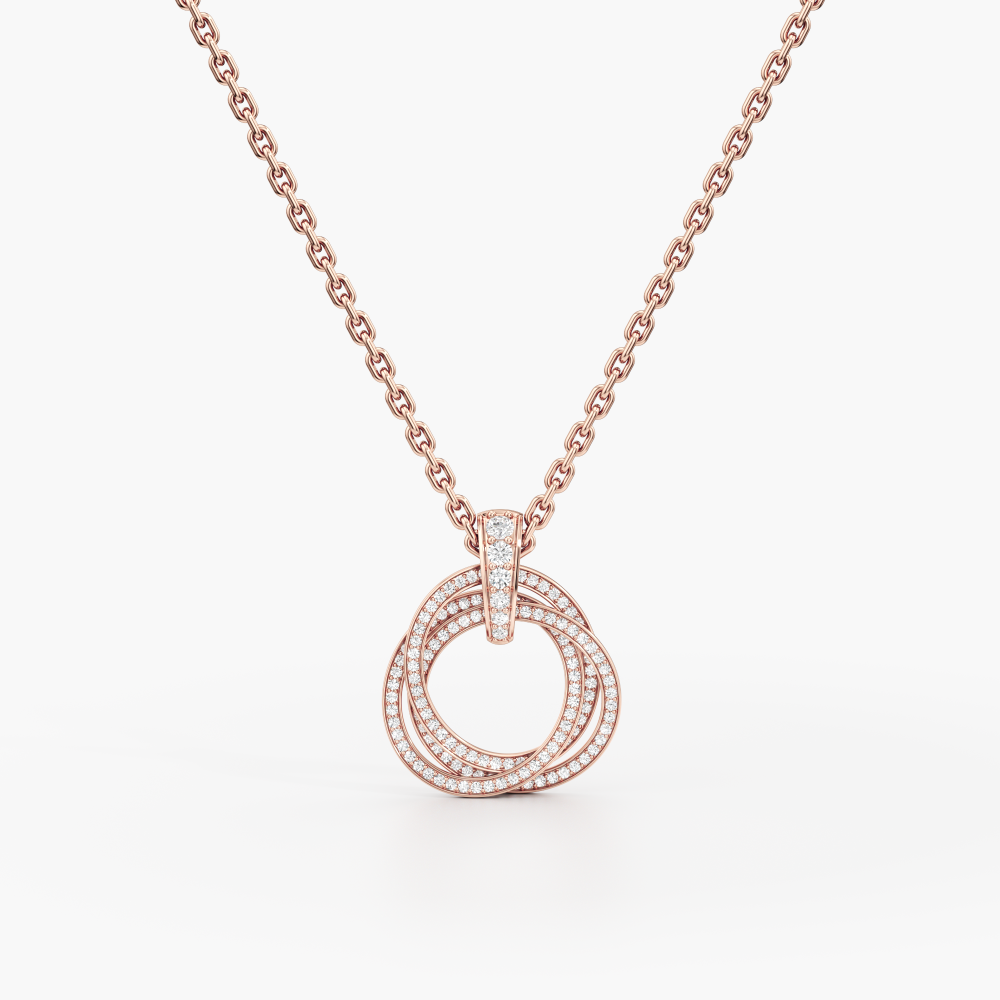 Triple Interlace Pendant