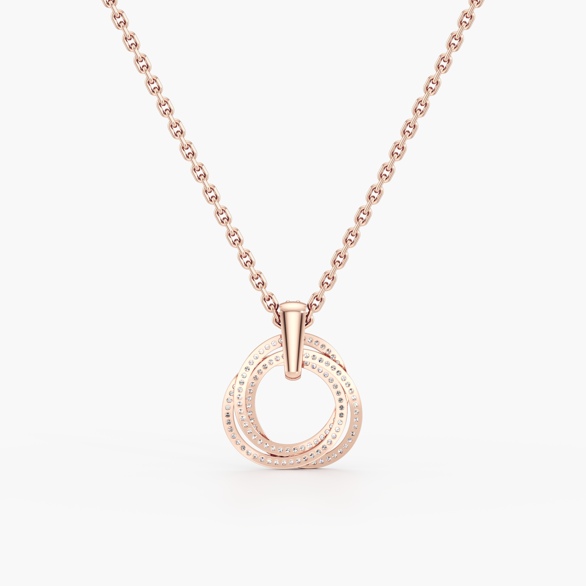 Triple Interlace Pendant