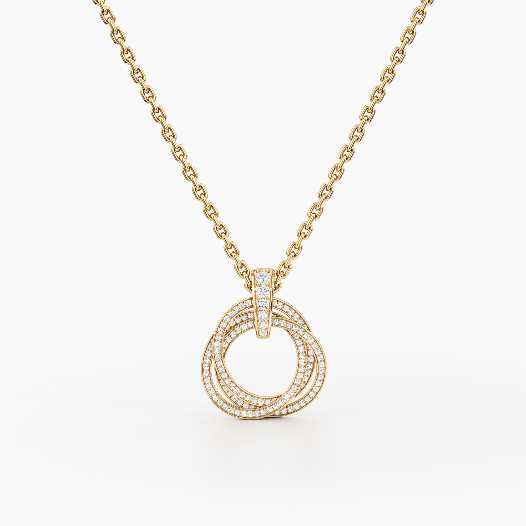 Triple Interlace Pendant