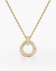 Triple Interlace Pendant