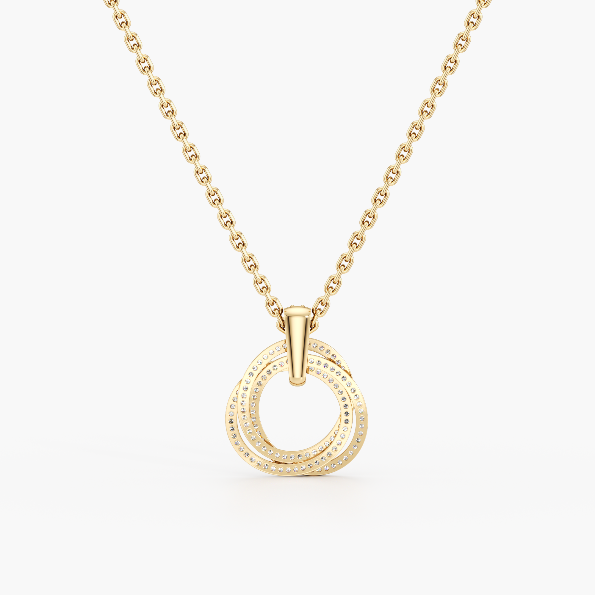 Triple Interlace Pendant