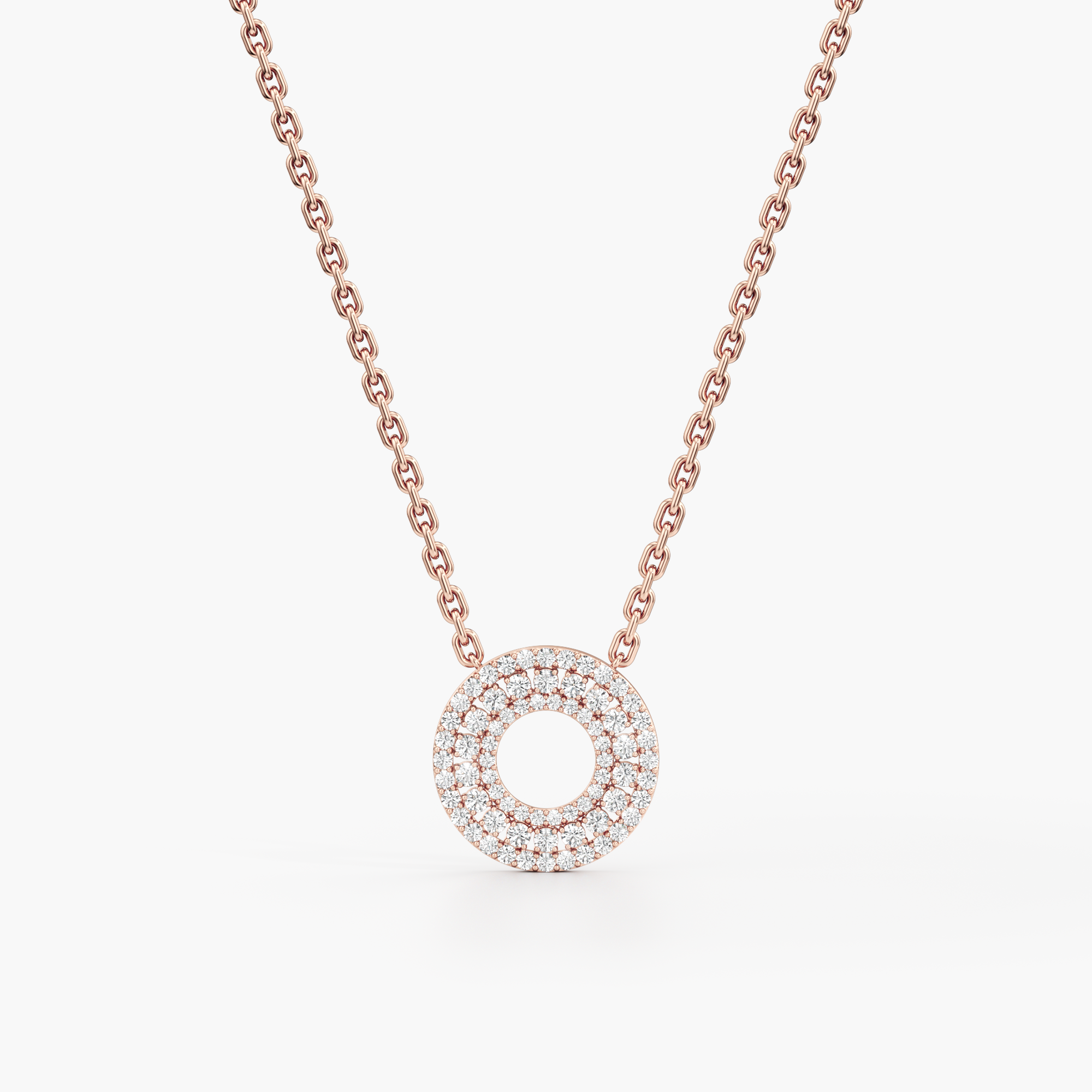 Dual Aura Diamond Pendant