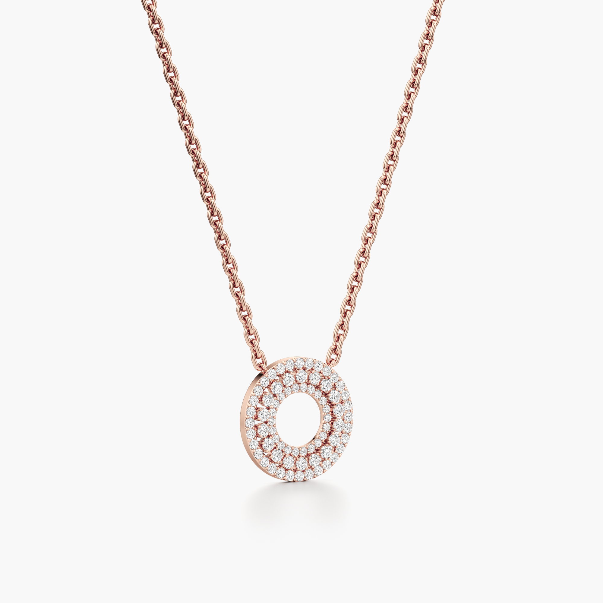 Dual Aura Diamond Pendant