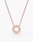 Dual Aura Diamond Pendant