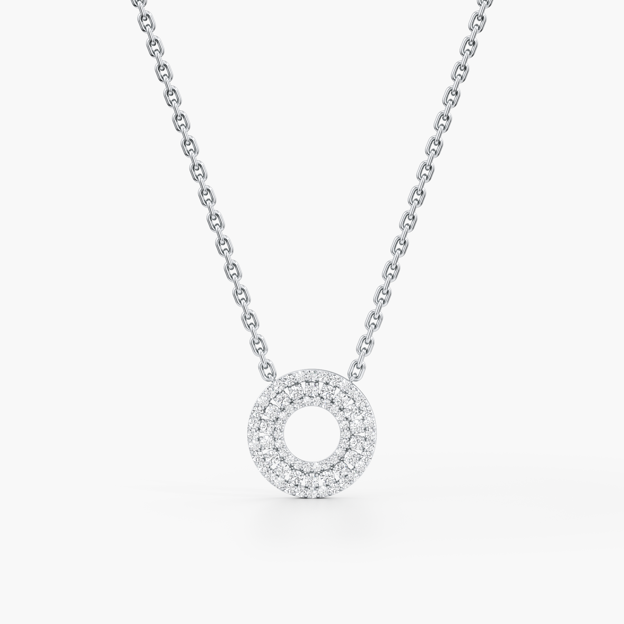 Dual Aura Diamond Pendant