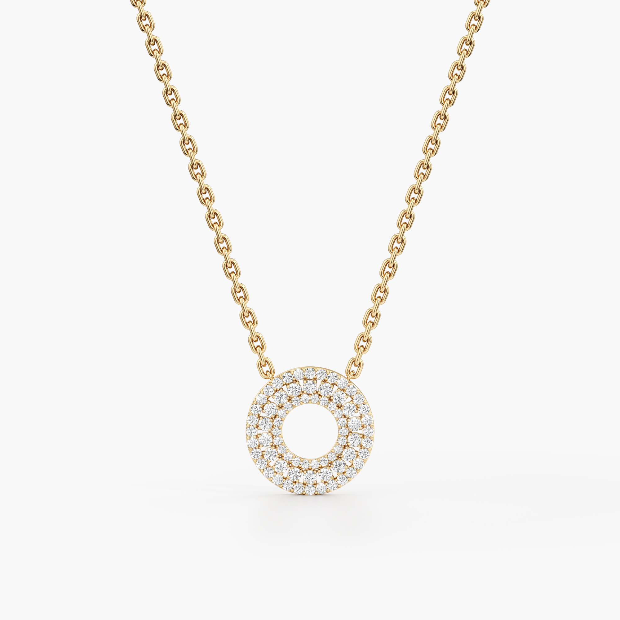 Dual Aura Diamond Pendant