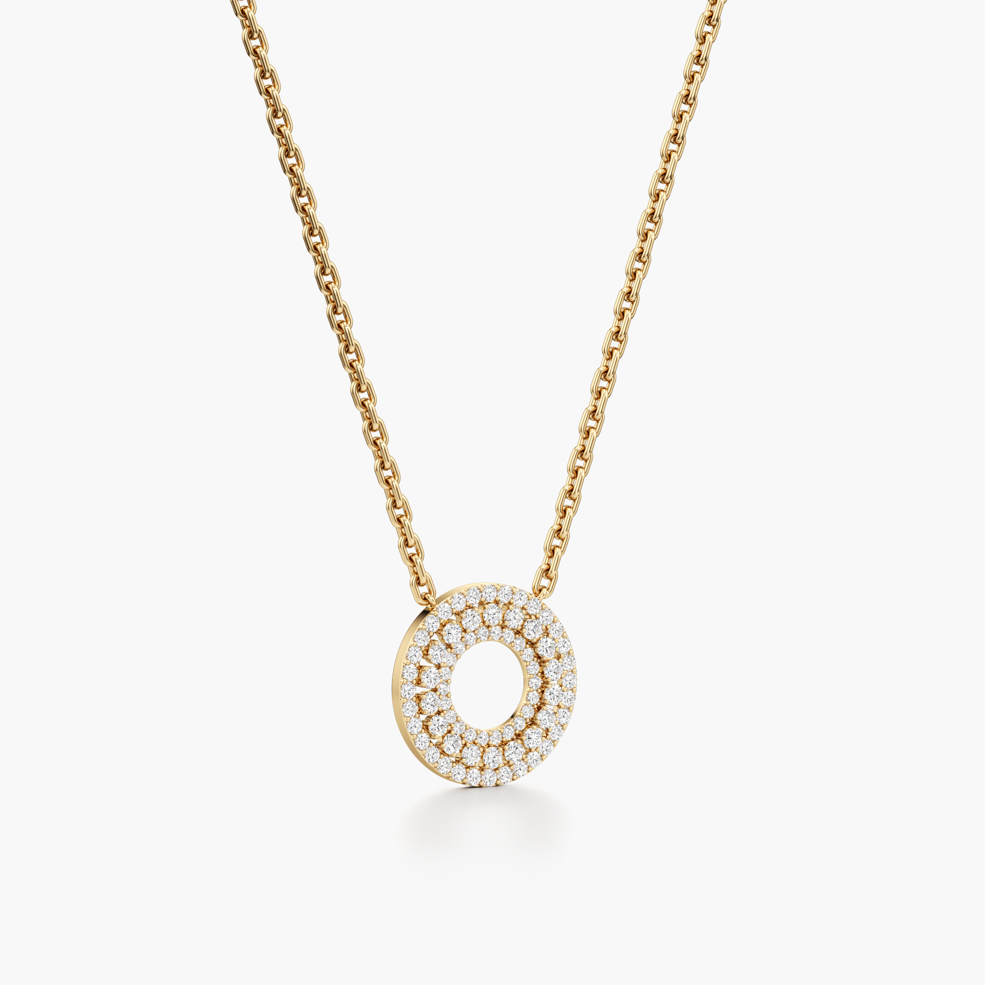 Dual Aura Diamond Pendant