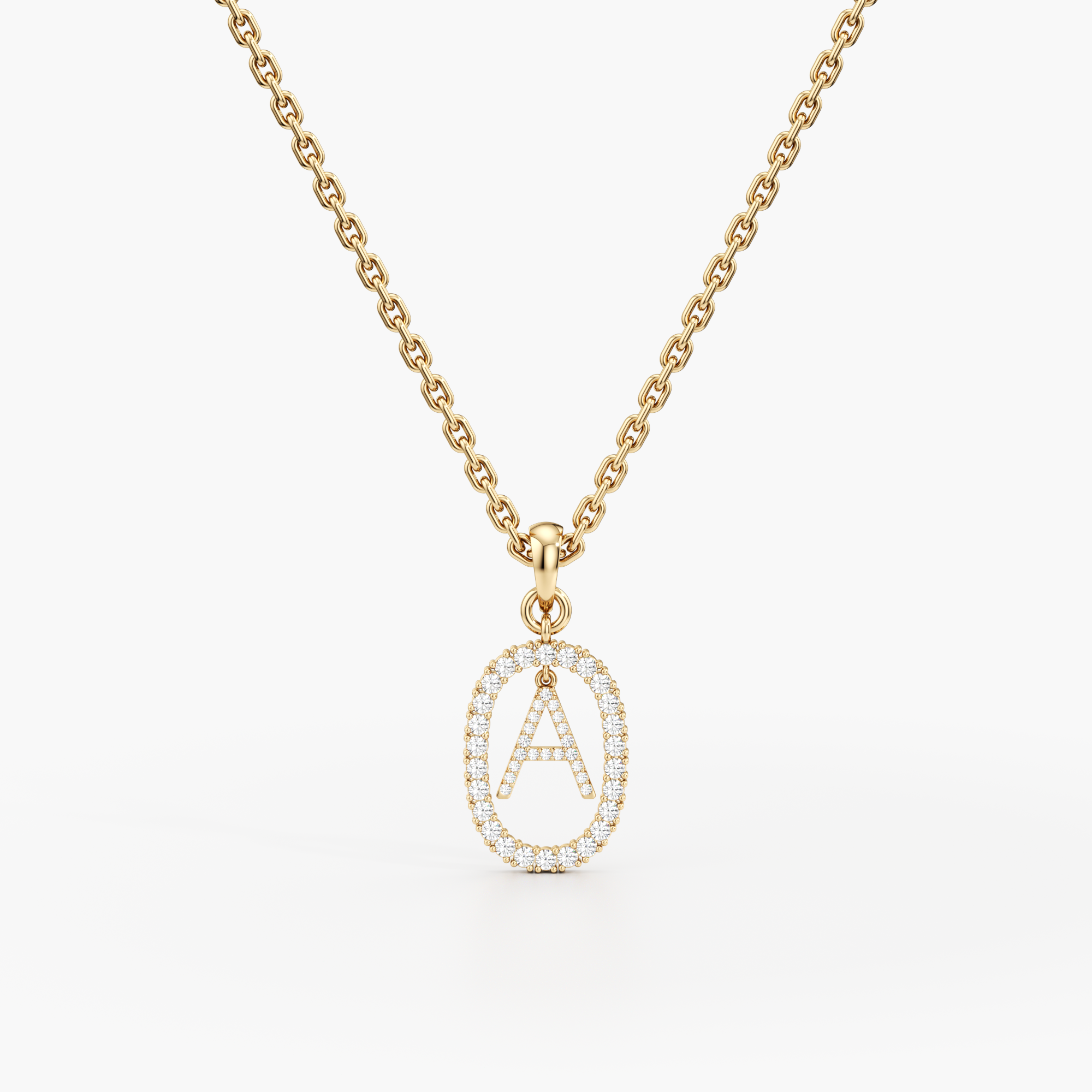 Personalised Classic Initial Pendant