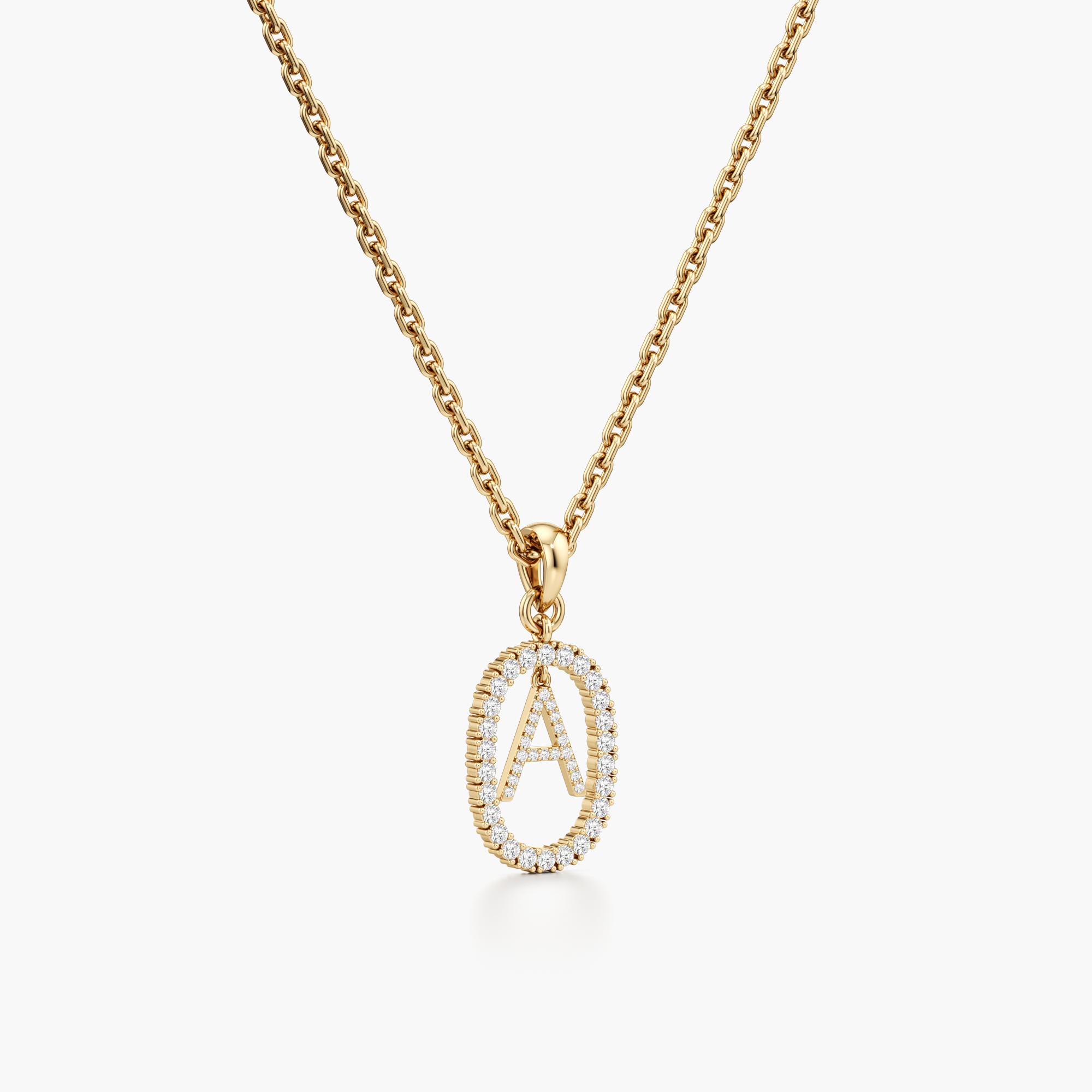 Personalised Classic Initial Pendant