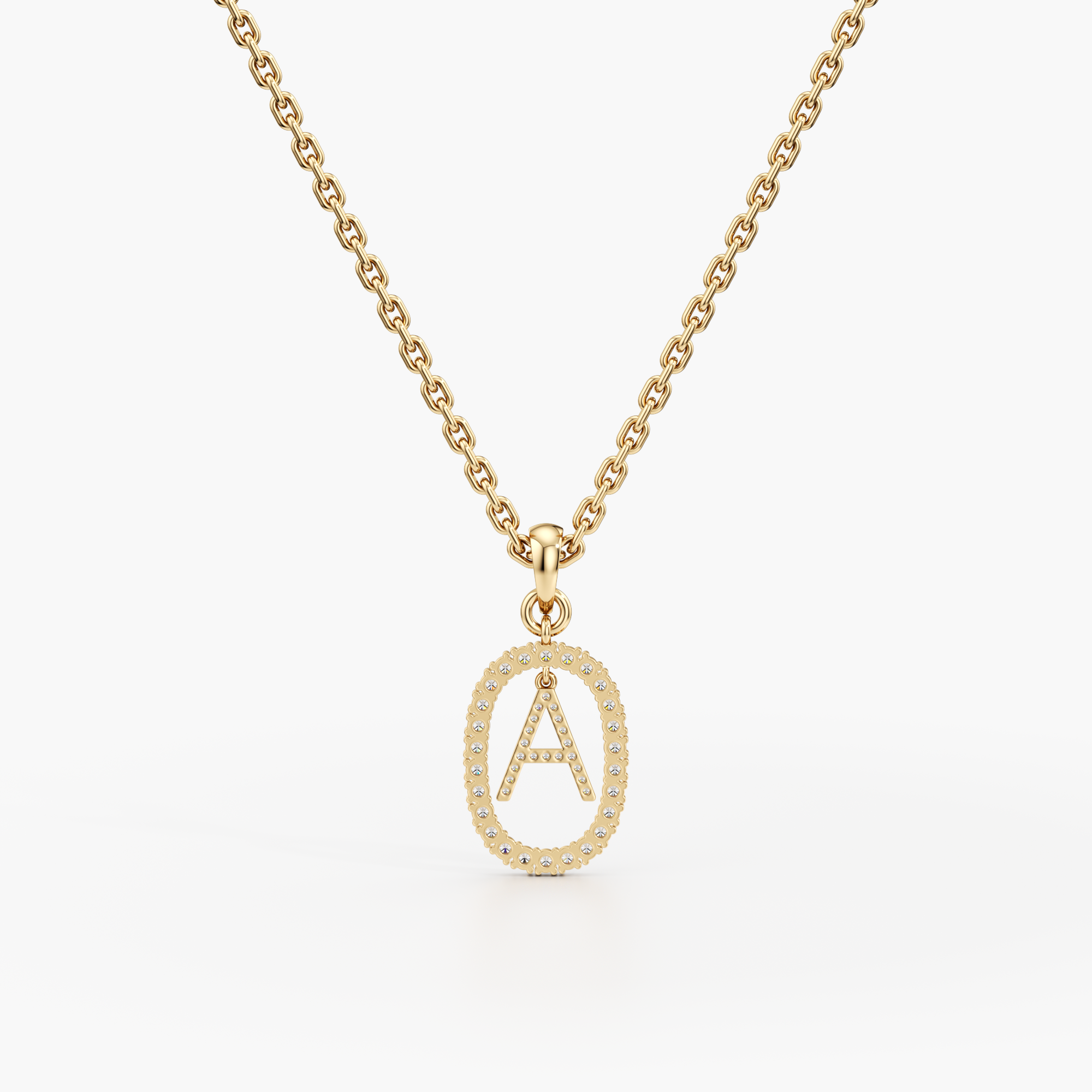 Personalised Classic Initial Pendant