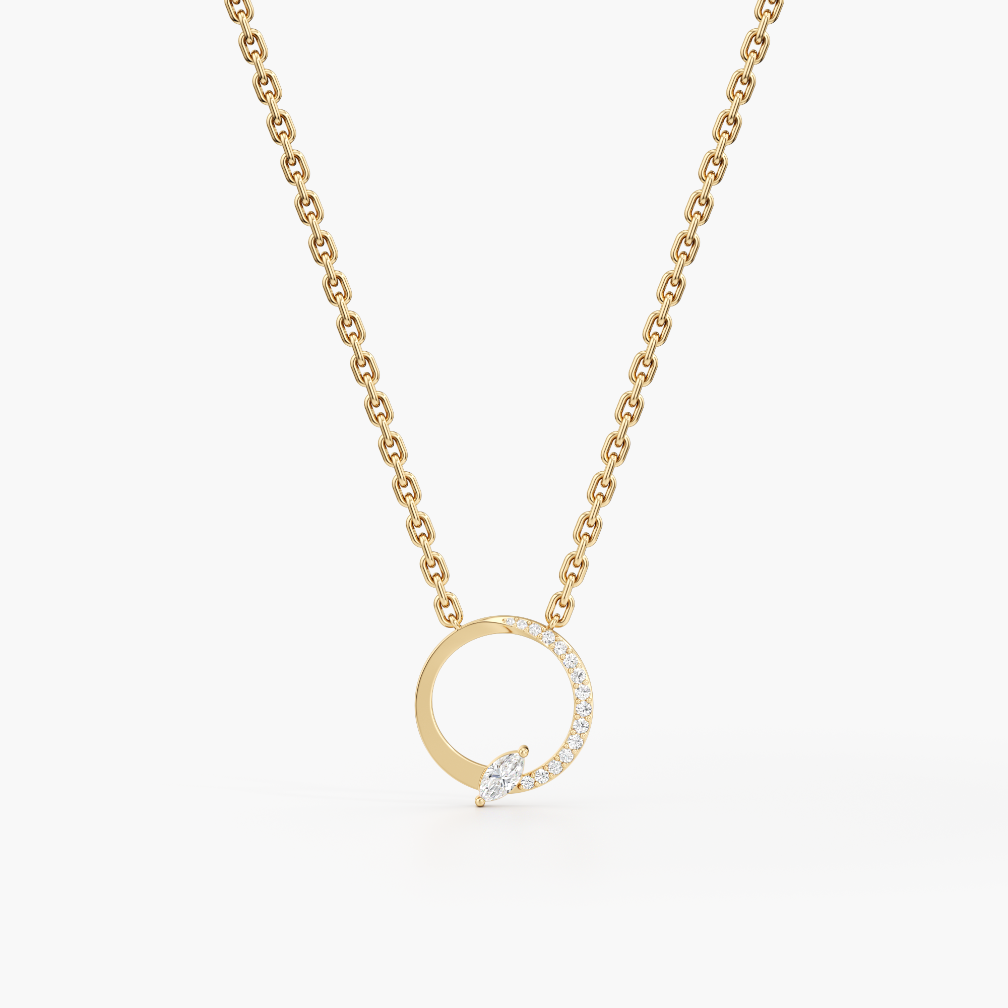 Celestial Marquise Pendant