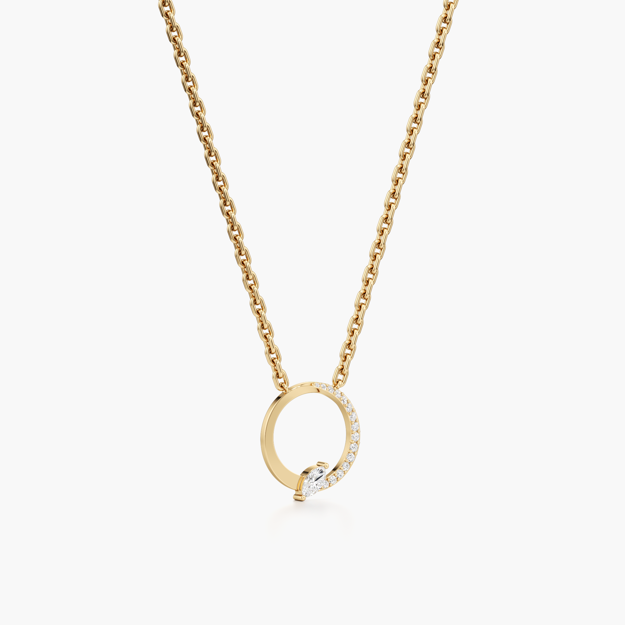 Celestial Marquise Pendant