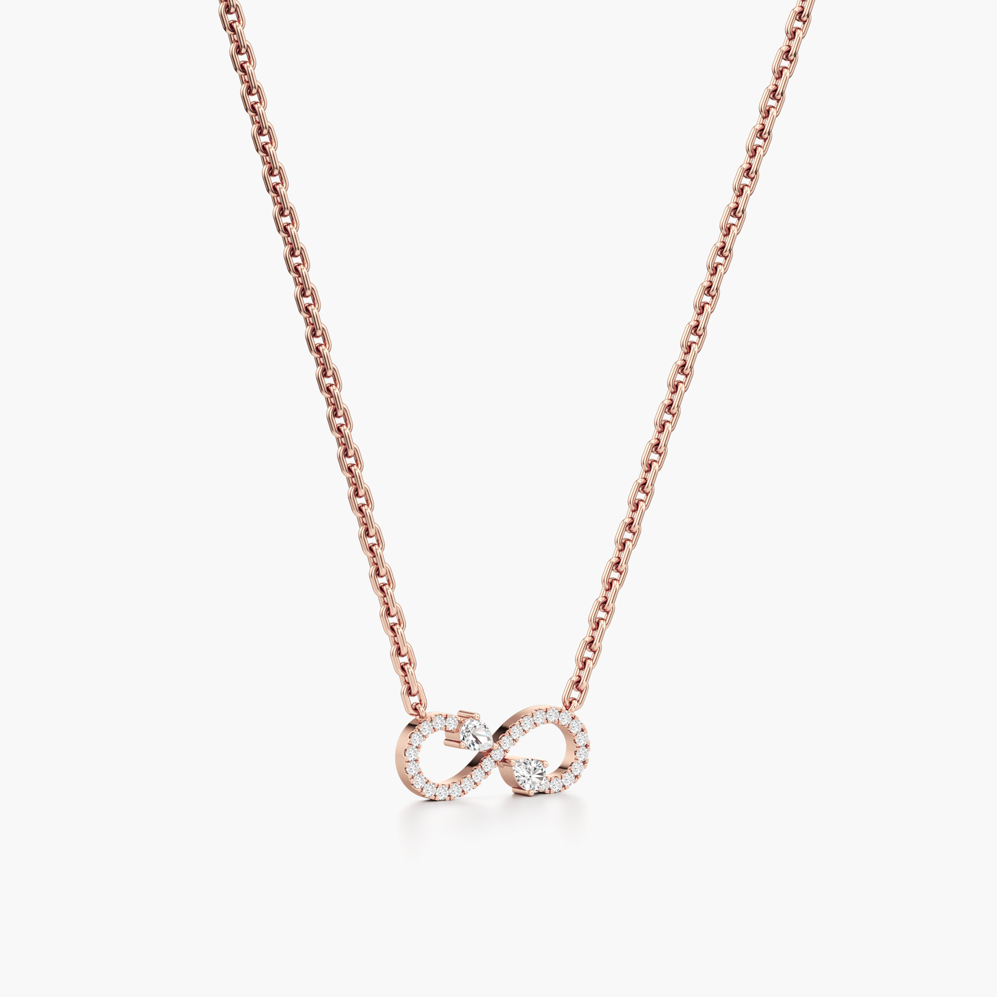 Forever Diamond Infinity Pendant
