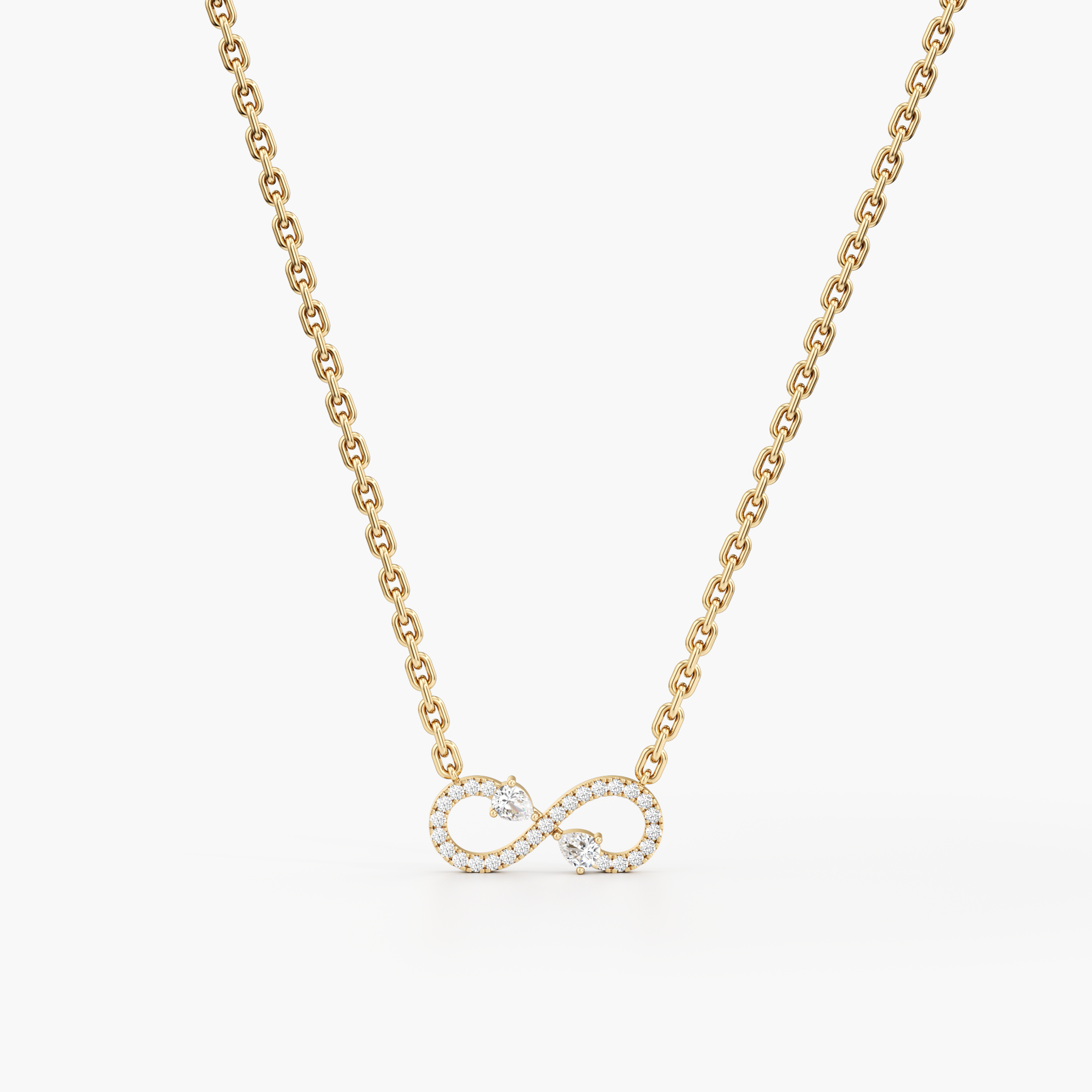 Forever Diamond Infinity Pendant