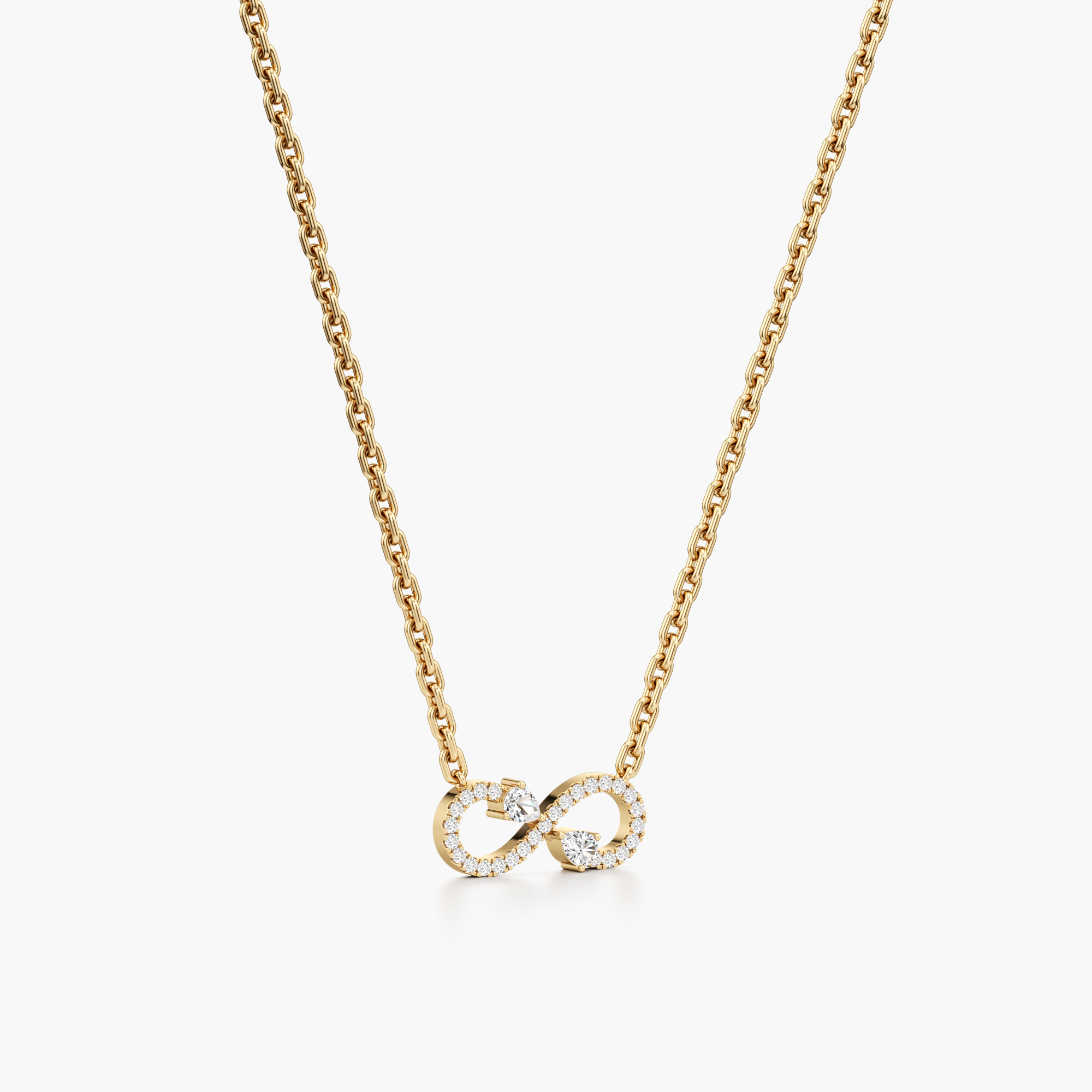 Forever Diamond Infinity Pendant