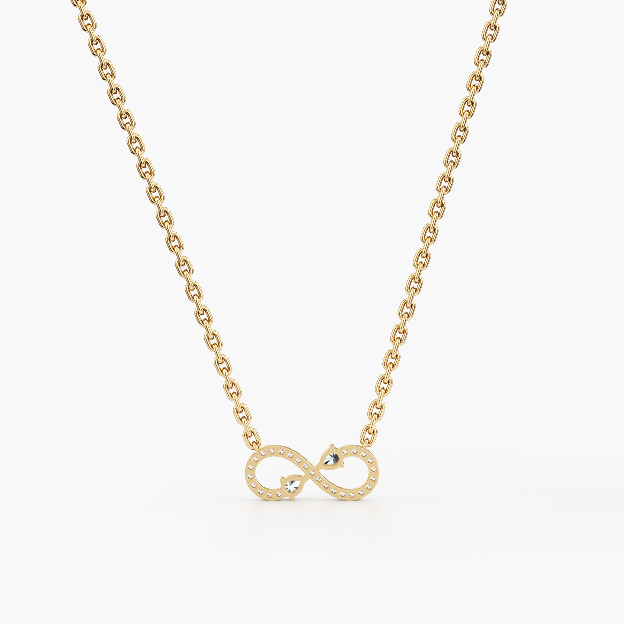 Forever Diamond Infinity Pendant