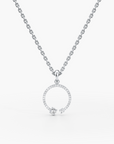 Blushing Rose Pendant