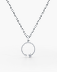 Blushing Rose Pendant