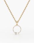 Blushing Rose Pendant