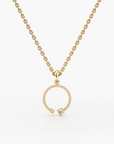Blushing Rose Pendant