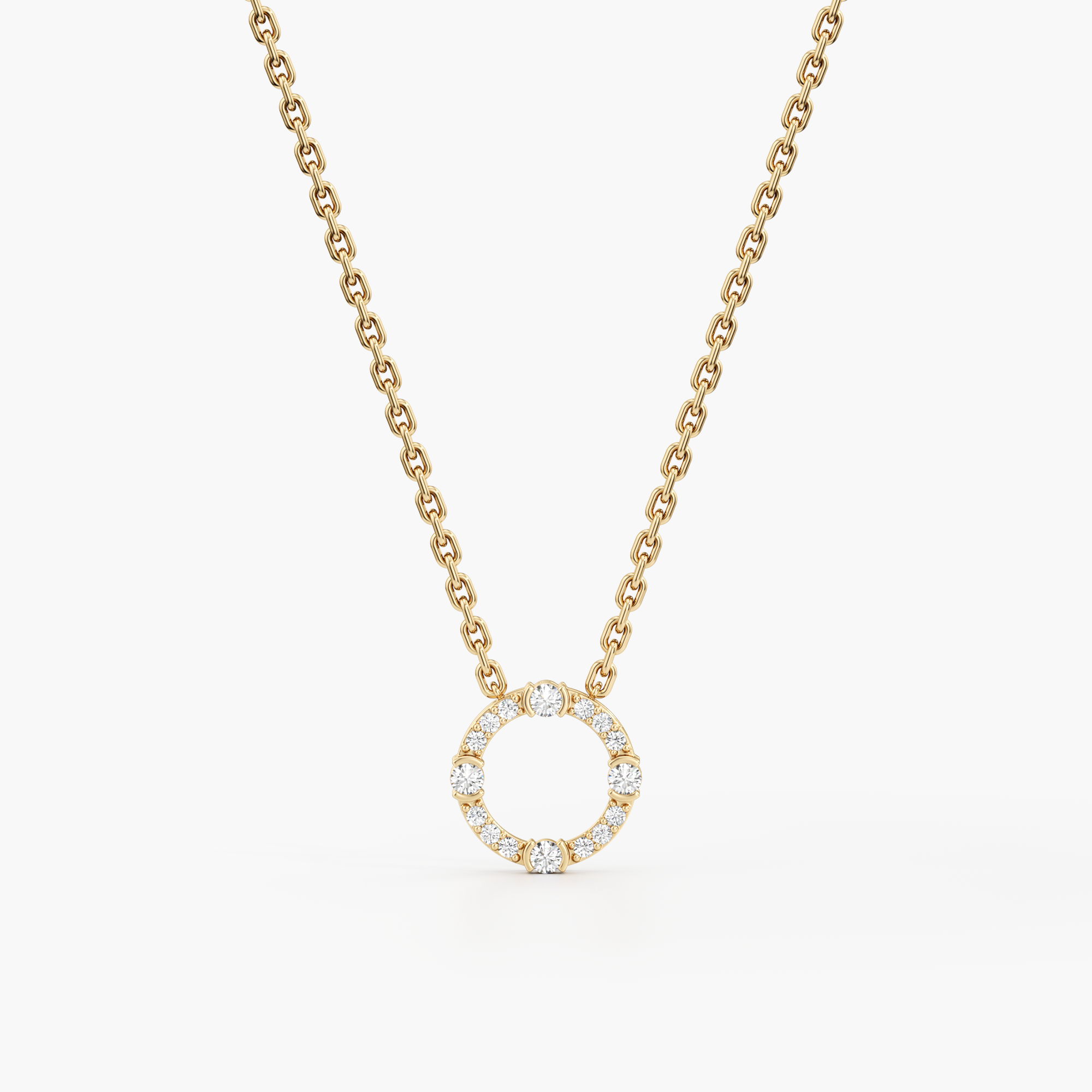 Golden Orbit Necklace
