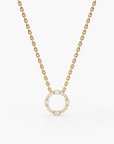 Golden Orbit Necklace