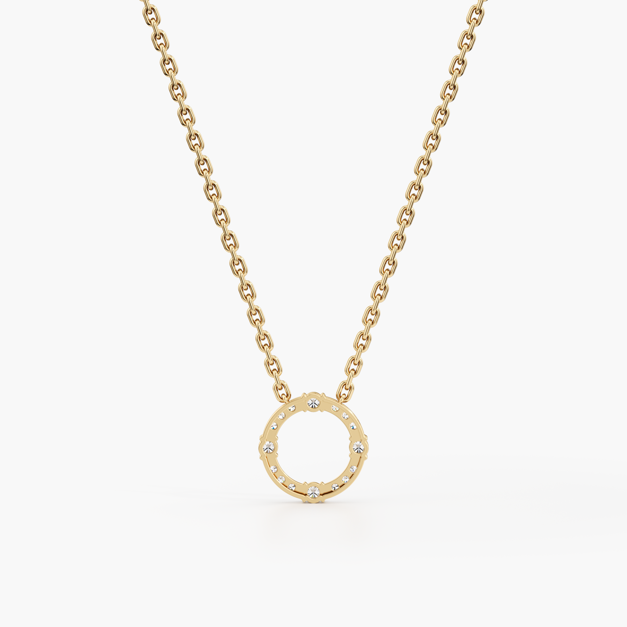 Golden Orbit Necklace