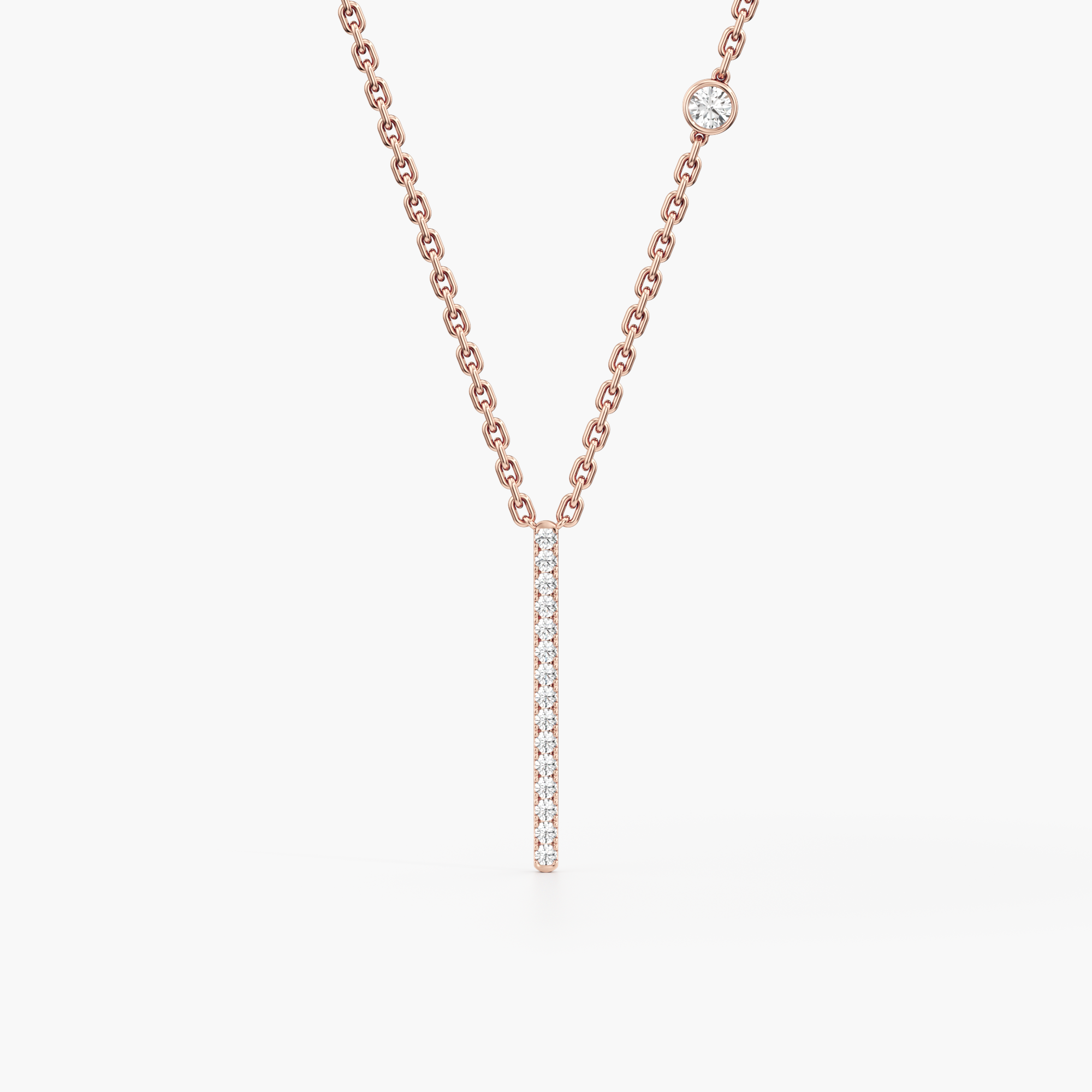 Diamond Axis Pendant