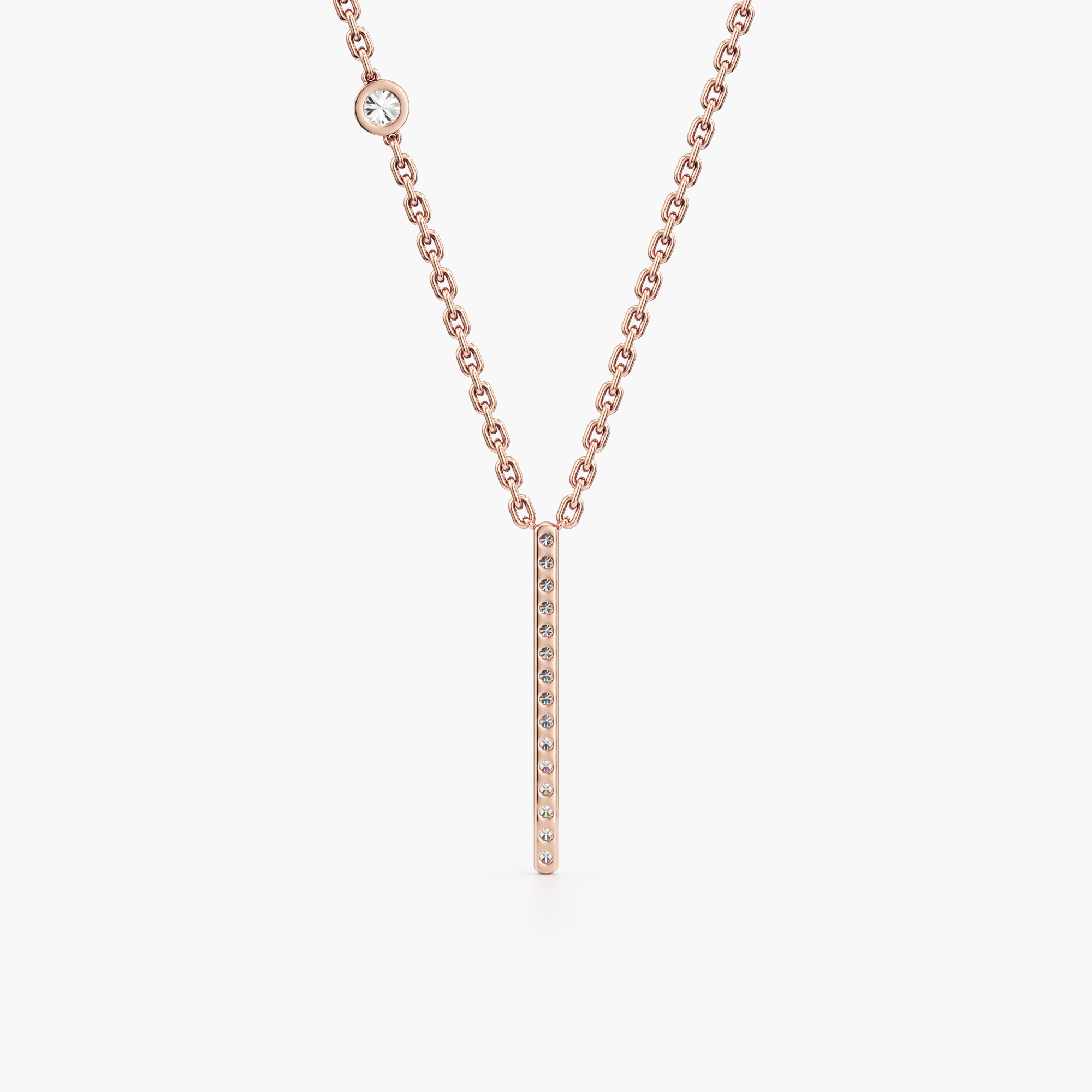 Diamond Axis Pendant